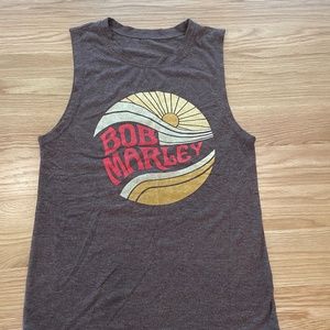 Bob Marley Women Muscle Tank Small